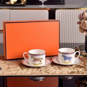 Hot Selling Art Mug Coffee <b>Cup</b> Soup Plate Dinner Light Luxury Tableware Home Use Set - Product Image 4