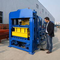 Machine automatique de fabrication de briques 4-25 avec système de vibration stable pour la production de blocs de ciment destinés aux projets de construction