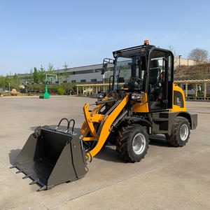 Бесплатная доставка мини-колесный погрузчик в различных спецификациях 1-3 тонны Землеройная техника 4x4 фронтальный погрузчик - Product Image 2