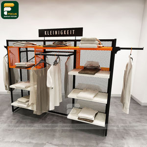 Étagère de présentation de vêtements haute capacité, armoire de rangement multi-sections pour vêtements, conception à forte capacité de charge - Product Image 2