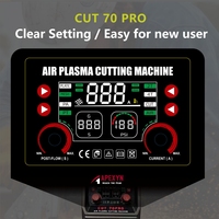 Máquina de Corte por Plasma CNC Monofásica de Alta Eficiencia con Inversor IGBT, APEXYN CUT-70Pro, para Acero Inoxidable y Aluminio