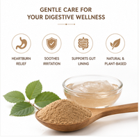 Extrait de Corteau d'Orme Rouge 10:1 en Poudre - Extrait Herbal de Qualité Alimentaire Standardisé de Corteau Intérieur pour le Confort Gastro-intestinal