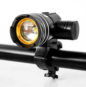 USB LED 충전식 자전거 라이트 마운틴 사이클 프론트 헤드 램프 손전등 자전거 액세서리 예비 부품 램프 - Product Image 1