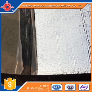 Feuille <span class=keywords><strong>de</strong></span> <span class=keywords><strong>toiture</strong></span> en aluminium réfléchissante <span class=keywords><strong>de</strong></span> 3,0 mm, membrane bitumineuse polymère autocollante pour la <span class=keywords><strong>réparation</strong></span> <span class=keywords><strong>de</strong></span> sous-couche <span class=keywords><strong>de</strong></span> <span class=keywords><strong>toiture</strong></span> métallique - Product Image 6