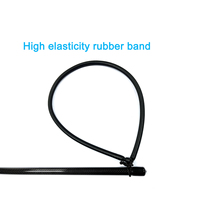 Canne à pêche en fibre de carbone de 240 cm (8 pieds) pour lance de pêche hawaïenne, 3 sections, lance de pêche à main, pointe en acier inoxydable 17-4PH