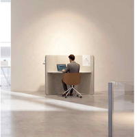 Poste de travail de bureau moderne pour 2, 4, 6 ou 8 personnes, cloison de séparation, mélamine durable de grade E1, épaisseur 25 mm, couleur et taille personnalisées, bureau ISO