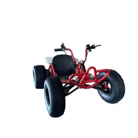 Karting tout-terrain électrique 48V 1200W 20Ah avec freins à disque hydrauliques, capacité de charge de 300 kg