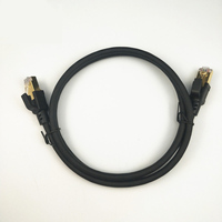 Câble Ethernet Cat 8, câble de raccordement Internet haute vitesse 40Gbps 2000Mhz SFTP LAN avec connecteur RJ45 pour modem, routeur, PC
