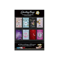 Personalizado Niten Table top de un solo lado Pegboard Display Rack Stand con ganchos