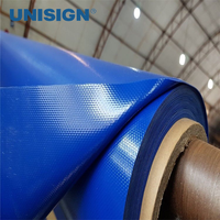 Bâche en PVC tissée en polyester 100% imperméable et robuste de 650 g/m², bâche en plastique enduite de PVC