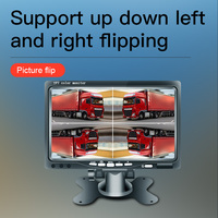 CCENTEN 7 pouces moniteur d'affichage de voiture étanche système de caméra de recul Android 1080P conception de voiture universel Gua appui-tête 5W