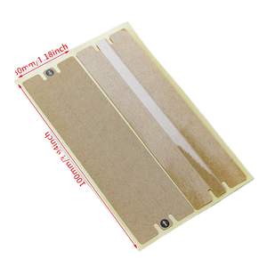 Özel boyut kolay gözyaşı kendinden yapışkanlı fermuar Kraft kağıt şeritler 30mm * posta kutusu paketi sızdırmazlık için 100mm şeffaf şeritler - Product Image 2