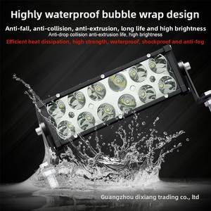 180W kép Hàng dẫn dải ánh sáng làm việc cho xe off-road qua biên giới độc quyền ánh sáng phía trước cho xe ô tô sửa đổi mới 6000K - Product Image 5