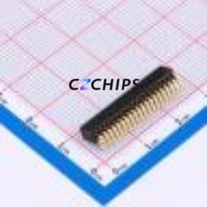 X1321FR-2x20-C43D24 Pin Socket Bent Lead Through Hole,P=1.27mm Connector 2x20P 1.27mm 1.27mm Square Hole - Product Image 2