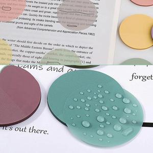 8 blocs de notes autocollantes transparentes rondes translucides pour Bible, 160 feuilles chacun - Product Image 6