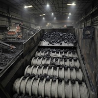 Équipement de criblage vibrant linéaire avec moteur et boîte de vitesses pour la préparation du charbon, matériau d'alimentation des usines, construction en acier