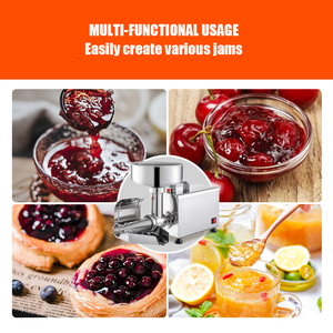 Mesin Pengolah Tomat Listrik Stainless Steel, Mesin Pembuat Selai Mangga, Mesin Pemeras Tomat, Mesin Ekstraktor Saus - Product Image 5