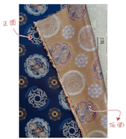 Nouveau tissu jacquard chinois imitation brocart Song à motif de dragon pour Qipao Mamianqun