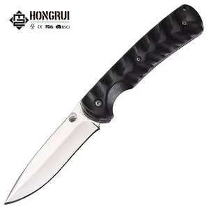 Hongrui vente en gros couteau de camping pliant de poche en plastique <span class=keywords><strong>Amazon</strong></span> meilleures ventes couteaux à fruits tactiques de survie en plein air outils OEM - Product Image 1
