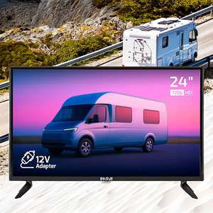 Nuevo Televisor Inteligente LED de 24 Pulgadas para Exteriores, Definición 2K, 12 V, Sistema Operativo Android, Entrada AV Antivibración - Product Image 2
