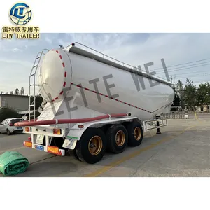 3 Achsen 60ton 45cbm 50cbm trocken für Zement pulver Transport Bulk Cement Tank Sattel auflieger