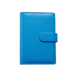 A5 6 kim loại da máy tính xách tay Vòng sáu lỗ PU A6 Vòng Da Chất kết dính với chủ thẻ cho ngân sách tiết kiệm chất kết dính cá nhân - Product Image 5