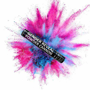 Biodegradable Party Supplies Blue &Pink Powder <b>Confetti</b> <b>Cannon</b> Boy or Girl <b>Gender</b> <b>Reveal</b> <b>Cannon</b> for <b>Gender</b> <b>Reveal</b> Decoration - Product Image 1