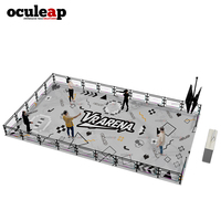 Simulateur de tir VR, arène de réalité virtuelle, plateforme de combat multijoueur, jeu vidéo 12D, terrain de jeu intérieur, machine de jeu d'arcade