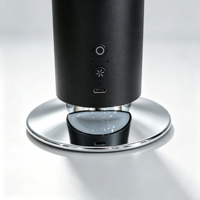 Bouteilles de rechange pour diffuseur d'arômes 100 ml en aluminium rechargeable à double liquide, diffuseur USB de table silencieux 36 dB avec contrôle de la minuterie via application
