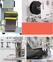 Machine de presse à chaud manuelle pour logo sur cuir, imprimante à plat, estampage à chaud, cartes de visite, plastique, papier, PVC, feuille de bronzage