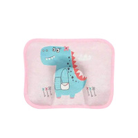 Oreiller d'été pour bébé en soie glacée personnalisé de qualité supérieure, coussin de soutien respirant imprimé dessin animé avec garnissage de sarrasin pour chambre de nourrisson