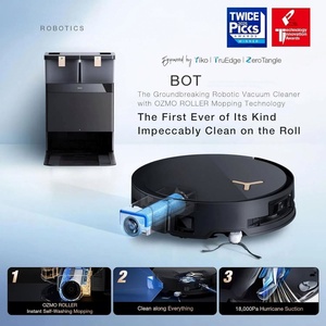 X8 <b>PRO</b> Robo Vacuum Cleaner 18000Pa Suction Filter <b>Wet</b>/Dry Mopping Li-Ion Battery Plastic Automatic Cleaning Hotel - Product Image 4