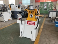 Machine automatique de chanfreinage de tubes à double tête pour le débavurage des extrémités de tuyaux en cuivre dans les collecteurs de refroidissement liquide CE
