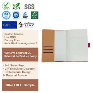 สมุดแพลนเนอร์แบบมีช่องใส่การ์ด ขนาด B5 พร้อมหน้าสำหรับใส่บัตร<span class=keywords><strong>เครดิต</strong></span> สำหรับใส่ในกระเป๋าสตางค์ รุ่น ISO - Product Image 1