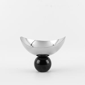 صفيحة كرة سوداء جديدة Yuanbao معدنية + مادة زجاجية راقة للمنزل - Product Image 1