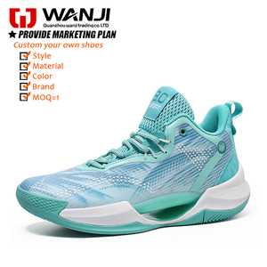 Nouveau Style Fashion Mesh Sports Wide Basketball Style Chaussures Baskets pour Hommes - Product Image 6