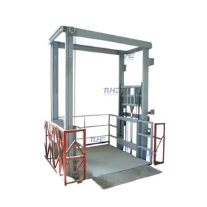 Harga Lift Kargo Platform Lift Kargo Rel Pemandu Gudang