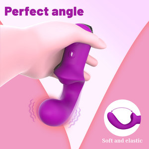 Juguete Sexual para Adultos, Muñeca Sexual de Silicona con Vibración Fuerte de 12 Frecuencias, Doble Motor en Forma de <span class=keywords><strong>U</strong></span>, Agradable al Tacto - Product Image 4