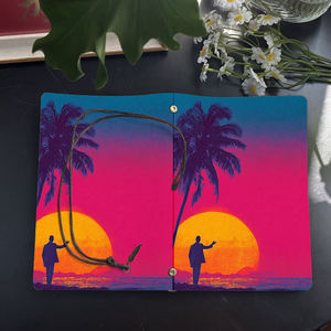 สมุดโน๊ตแสนสวยที่ทำด้วยมือเล่ม A6ต้องมีสำหรับนักศึกษาคิเนสิโอโลยีที่เหมาะกับบันทึกย่อและ <span class=keywords><strong>clien</strong></span> - Product Image 4