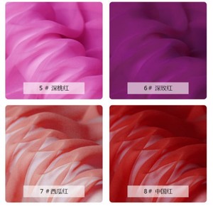 Pianura tinta in magazzino 114 centimetri 100% di seta 8mm georgette di seta tessuto rotolo - Product Image 4