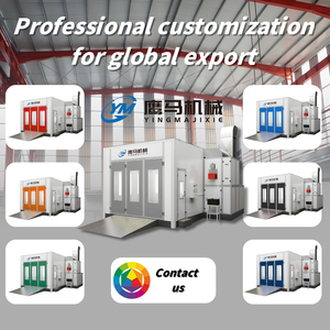 <span class=keywords><strong>Cabine</strong></span> de <span class=keywords><strong>peinture</strong></span> automobile multifonctionnelle à infrarouge à faible vibration et performance stable pour atelier de réparation de bus - Product Image 3