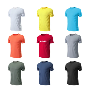 قمصان رياضية للرجال قياسات كبيرة من S إلى 5XL قمصان رياضية للرجال تمنح الرطوبة والجفاف السريع قمصان من البوليستر للرجال - Product Image 2