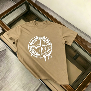 Camiseta Oversize con Estampado de Malla para Hombre, 100% Algodón, Transpirable, Estilo Hip Hop para Uso Diario - Product Image 5