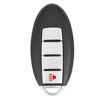 Clés de voiture intelligentes VVDI Xhorse 4 boutons Télécommande universelle Xhorse XSNIS2EN pour Nissan XS Series Coque de clé de voiture
