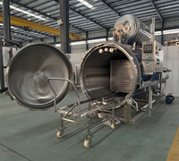 Nouvelle machine de stérilisation industrielle automatique, autoclave alimentaire, stérilisateur en acier inoxydable, haute productivité