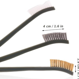 Wire <b>Brush</b> Steel Wire 4 Cm Length Cleaning And Care Hardware Tool For Rust Removal And Multi Functional Use - Product Image 1