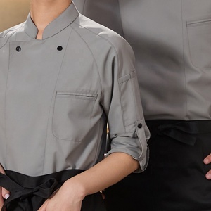 Uniforme de Chef Personalizado con Logotipo y Estilo, Traje de Alta Calidad para Hombres, Uniformes de Repostería Unisex, Conjunto de 2 Piezas para Cocina y Bar Profesional - Product Image 2