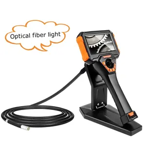 3.8mm with Optical Fiber lighting industrial inspection 720p electronic video endoscope camera portable