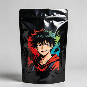 Bolsas Mylar a Prueba de Olores de 3.5g, 7g, 14g, 28g, Bolsas con Cierre Personalizadas con Estampado de Anime, Bolsas de Plástico Duraderas para Envasado de Alimentos, Bajo MOQ - Product Image 3