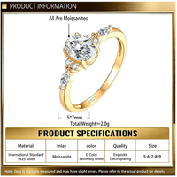Bague ovale en moissanite tendance style Ins, en argent sterling S925, personnalisée, incrustée, pour mariage et fiançailles